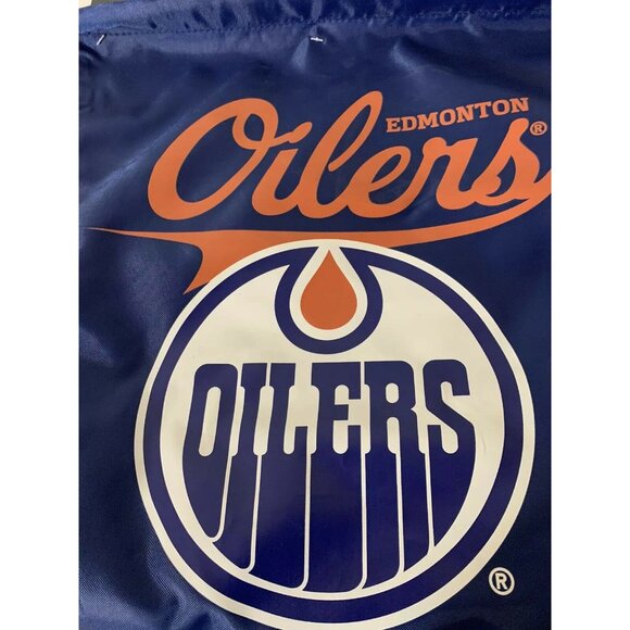 New Edmonton‎ Oilers Officially Licensed NHL TEAM Back Sack Tote - Northwest NWT - Picture 1 of 5